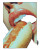 Vhs Hot Dog Lips Vinyl Car Decal Sticker – Waterproof & UV-Resistant 4.0"