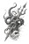 Trident And Tentacles Vinyl Car Decal Sticker – Waterproof & UV-Resistant 8.96"