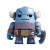 Sad Robotic Warrior Vinyl Car Decal Sticker – Waterproof & UV-Resistant 6.826666666666667"