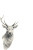 Christmas Deer Vinyl Car Decal Sticker – Waterproof & UV-Resistant 4.4
