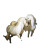 Rococo Horses Vinyl Car Decal Sticker – Waterproof & UV-Resistant 3.4133333333333336"