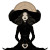 Witch Design Vinyl Car Decal Sticker – Waterproof & UV-Resistant 3.4133333333333336"