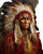 Native American Chief V7 Vinyl Car Decal Sticker – Waterproof & UV-Resistant 8.0"