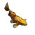 Golden Koi Carp Vinyl Car Decal Sticker – Waterproof & UV-Resistant 3.4133333333333336"