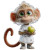 Cartoon Monkey V6 Vinyl Car Decal Sticker – Waterproof & UV-Resistant 3.4133333333333336"
