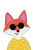 Teasing Fox Vinyl Car Decal Sticker – Waterproof & UV-Resistant 8.96"