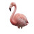 Pink Flamingo V7 Vinyl Car Decal Sticker – Waterproof & UV-Resistant 6.826666666666667"