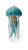 Robotic Jellyfish Surrealism Vinyl Car Decal Sticker – Waterproof & UV-Resistant 9.706666666666667"