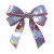 Holographic Chrome Bow Vinyl Car Decal Sticker – Waterproof & UV-Resistant 6.826666666666667"