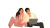 Relieved Korean Couple Vinyl Car Decal Sticker – Waterproof & UV-Resistant 2.72"
