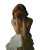 Ginger-Haired Woman V4 Vinyl Car Decal Sticker – Waterproof & UV-Resistant 4.0"