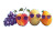 Fruits With Sunglasses Vinyl Car Decal Sticker – Waterproof & UV-Resistant 2.72"