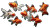 Swimming Goldfish V2 Vinyl Car Decal Sticker – Waterproof & UV-Resistant 5.4