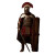 Ancient Roman Soldier V9 Vinyl Car Decal Sticker – Waterproof & UV-Resistant 6.826666666666667"