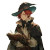 Red-Haired Wizard V3 Vinyl Car Decal Sticker – Waterproof & UV-Resistant 3.4133333333333336"