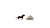 Galloping Horse Silhouette V4 Vinyl Car Decal Sticker – Waterproof & UV-Resistant 2.72"