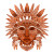Stylized Mask Vinyl Car Decal Sticker – Waterproof & UV-Resistant 3.4133333333333336"