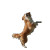 Dancing Dog V4 Vinyl Car Decal Sticker – Waterproof & UV-Resistant 3.4133333333333336"