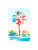 Palm Tree V7 Vinyl Car Decal Sticker – Waterproof & UV-Resistant 8.213333333333333"