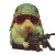 Heroic Hamster Soldier Vinyl Car Decal Sticker – Waterproof & UV-Resistant 6.826666666666667"