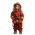 Smiley Fireman Girl Vinyl Car Decal Sticker – Waterproof & UV-Resistant 3.4133333333333336"