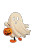 Cute Cartoon Ghost V3 Vinyl Car Decal Sticker – Waterproof & UV-Resistant 8.96"