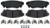 OEM Fitment Brake Pad Set|Noise Reduction|Ceramic Material|Includes Mounting Hardware|Raybestos Brakes