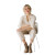 Elegant Seated Woman V4 Vinyl Car Decal Sticker – Waterproof & UV-Resistant 6.826666666666667"