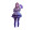 Fantasy Anime Girl V15 Vinyl Car Decal Sticker – Waterproof & UV-Resistant 2.72"