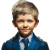 Smiling Boy Painting Vinyl Car Decal Sticker – Waterproof & UV-Resistant 6.826666666666667"