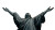 Divine Radiant Figure Vinyl Car Decal Sticker – Waterproof & UV-Resistant 2.72"