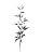 Sumi-E Botanical Stem Vinyl Car Decal Sticker – Waterproof & UV-Resistant 8.213333333333333"