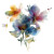 Ethereal Fairy Flowers Vinyl Car Decal Sticker – Waterproof & UV-Resistant 6.826666666666667"