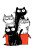 Crowded Kittens Vinyl Car Decal Sticker – Waterproof & UV-Resistant 8.96"