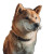 Impatient Shiba Inu Vinyl Car Decal Sticker – Waterproof & UV-Resistant 3.4133333333333336"