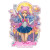 Magical Girl Sticker Vinyl Car Decal Sticker – Waterproof & UV-Resistant 3.4133333333333336"