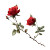 Roses With Thorns Vinyl Car Decal Sticker – Waterproof & UV-Resistant 3.4133333333333336"