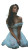 White Dress Portrait Vinyl Car Decal Sticker – Waterproof & UV-Resistant 9.706666666666667"