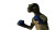 Boxing Velociraptor Vinyl Car Decal Sticker – Waterproof & UV-Resistant 5.4