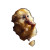 Golden Monkey Eating Vinyl Car Decal Sticker – Waterproof & UV-Resistant 3.4133333333333336"