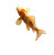 Golden Koi Leap Vinyl Car Decal Sticker – Waterproof & UV-Resistant 3.466666666666667"