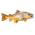 Brown Trout Vinyl Car Decal Sticker – Waterproof & UV-Resistant 6.826666666666667"