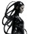 Alien Latex Model Vinyl Car Decal Sticker – Waterproof & UV-Resistant 6.826666666666667"