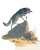 Desert Wolf Snarling Vinyl Car Decal Sticker – Waterproof & UV-Resistant 4.0"