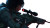 Cyberpunk Sniper Vinyl Car Decal Sticker – Waterproof & UV-Resistant 2.72"