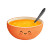 Smiling Soup Bowl Vinyl Car Decal Sticker – Waterproof & UV-Resistant 3.4133333333333336"