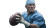 Surgeon Quarterback Vinyl Car Decal Sticker – Waterproof & UV-Resistant 2.72"