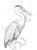 Heron Eating Snake Vinyl Car Decal Sticker – Waterproof & UV-Resistant 4.213333333333333"