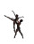 Ballet Dancers Duo Vinyl Car Decal Sticker – Waterproof & UV-Resistant 8.213333333333333"