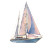 Luxury Sailboat Illustration Vinyl Car Decal Sticker – Waterproof & UV-Resistant 3.4133333333333336"